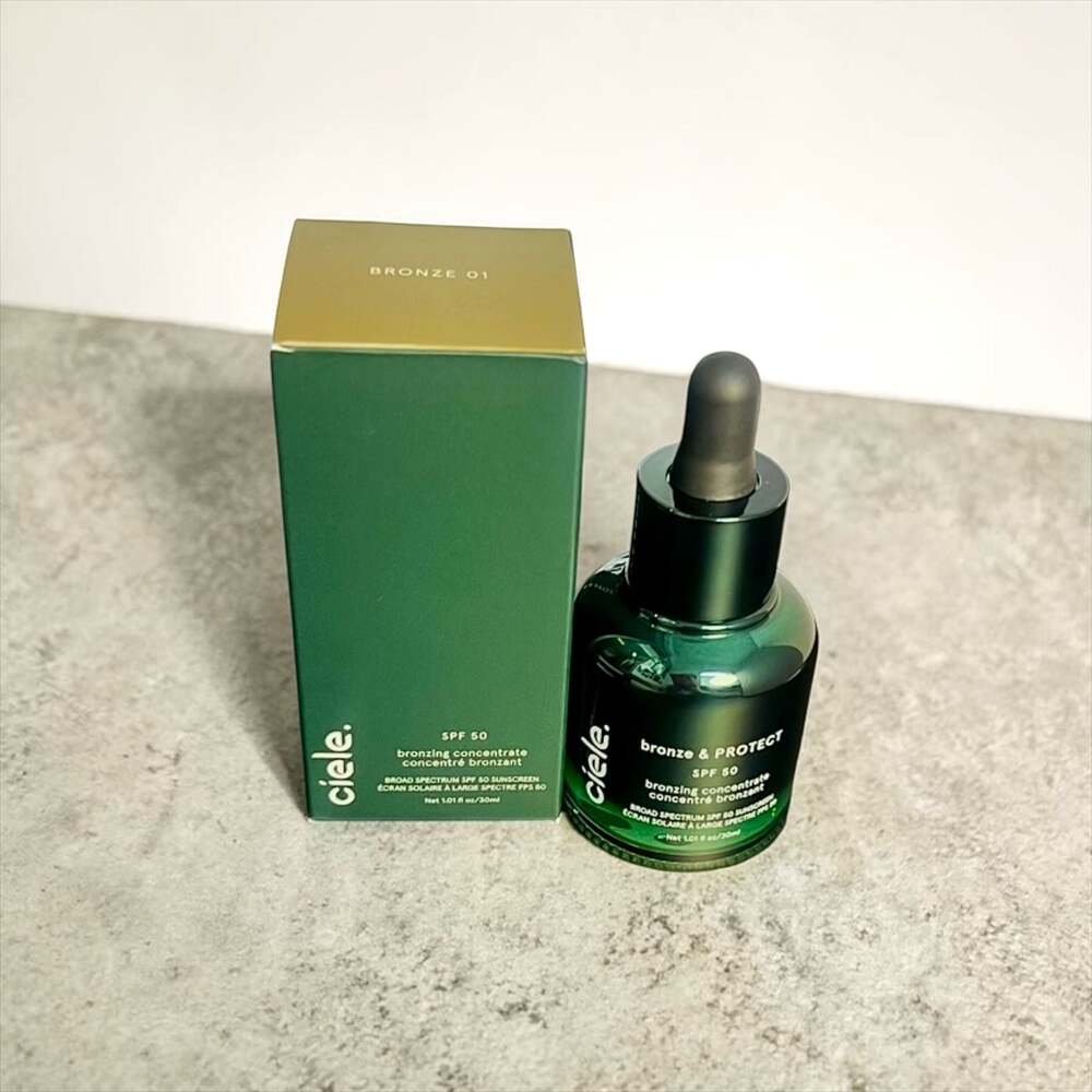 Ciele Bronze & Protect SPF 50 Bronzing Concentrate Bronze 01 -1.01 fl oz / 30 mL - Picture 4 of 8